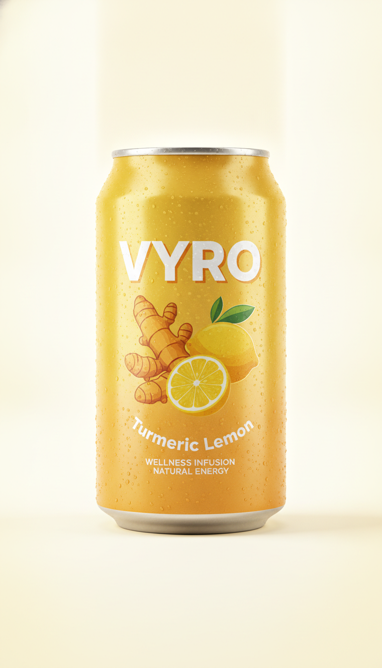 Turmeric + Lemon Can